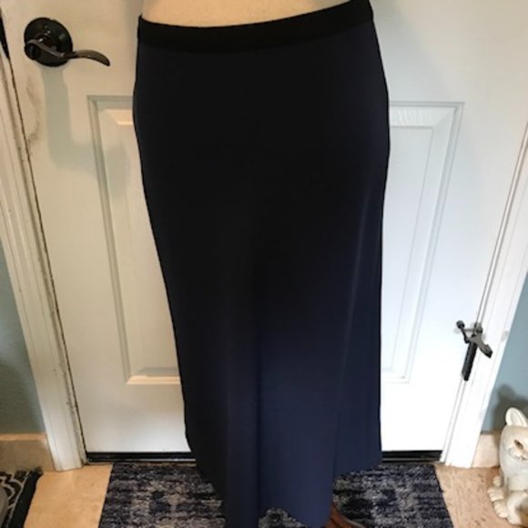 Vince Dresses & Skirts - Vince Dark Blue Long Skirt Size Extra Small